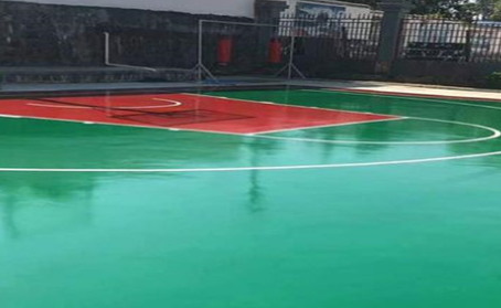 泸州篮球场翻新地面